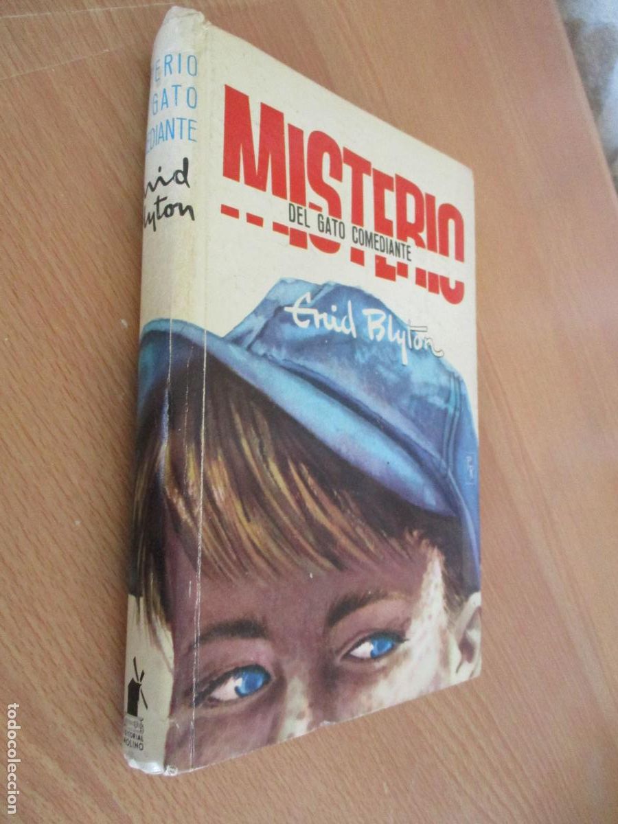 Libros de segunda mano: ENID BLYTON-MISTERIO DEL GATO COMEDIANTE- EDT., MOLINO-1961- SERIE AVENTURA N&ordm;. 29