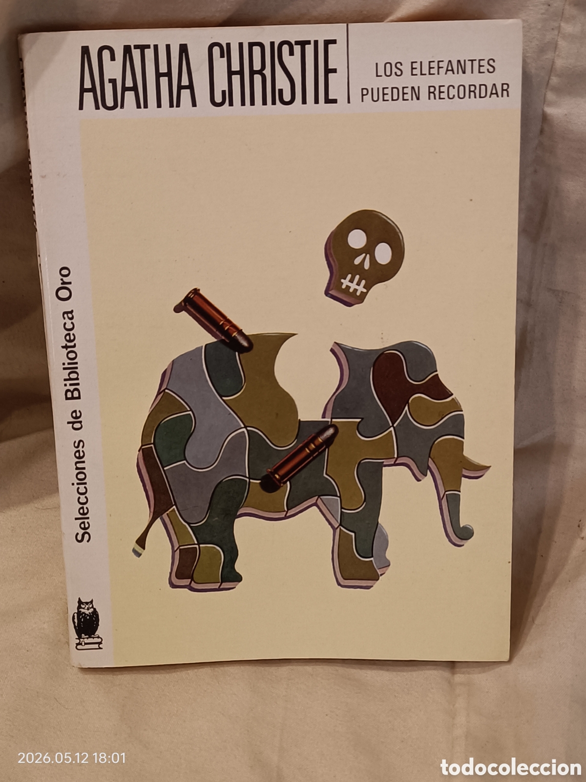 Libros de segunda mano: Agatha Christie Los elefantes pueden recordar