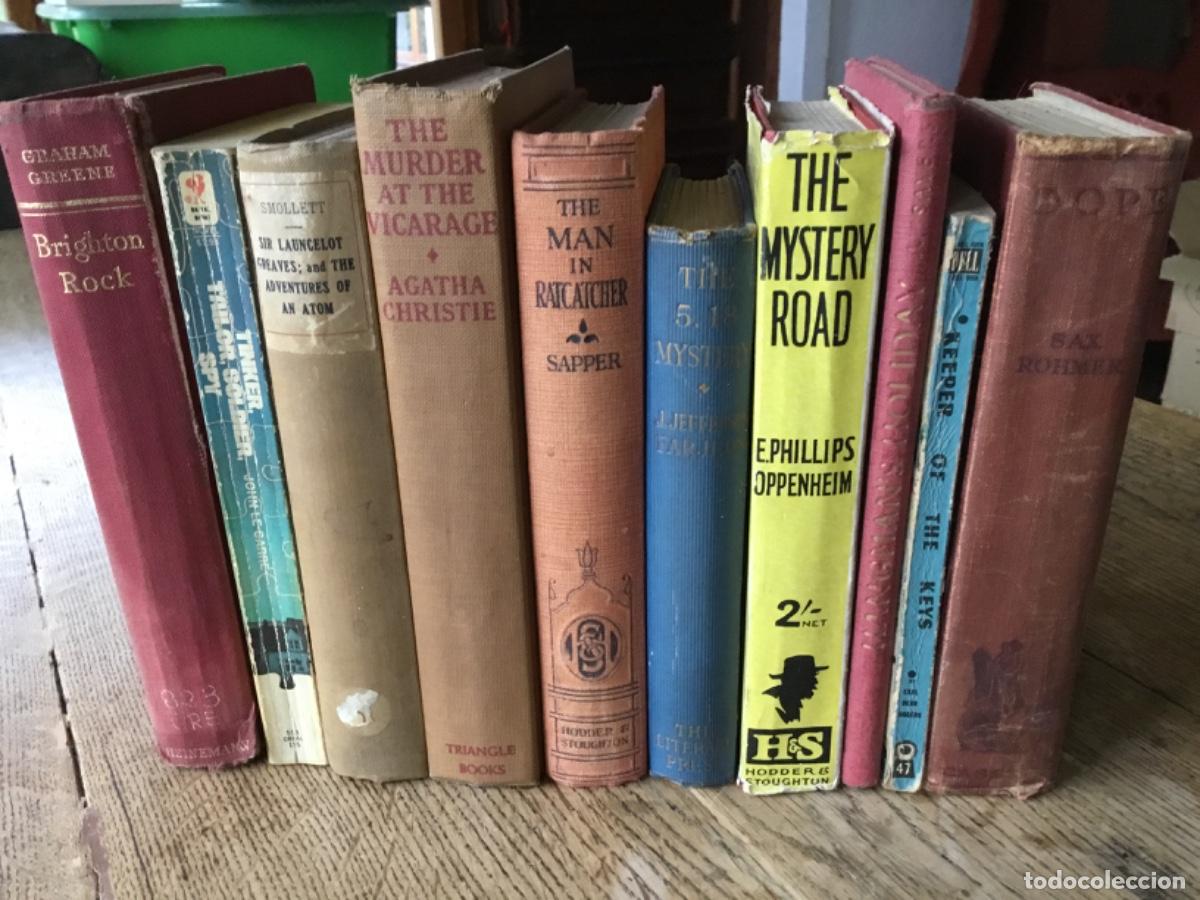 Gebrauchte B&uuml;cher: LOTE 10 LIBROS // MISTERIO Y POLICIACO // LITERATURA INGLESA, AMERICANA // EN INGLES // 2