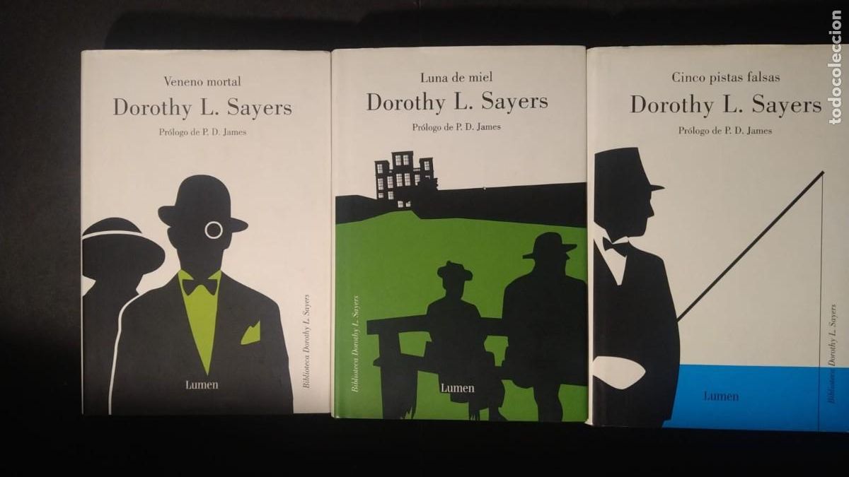 Libros de segunda mano: DOROTHY L. SAYERS - CINCO PISTAS FALSAS, LUNA DE MIEL, VENENO MORTAL