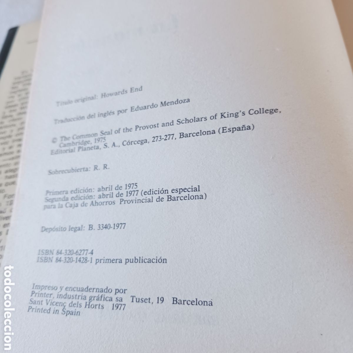 Libros de segunda mano: La Mansi&oacute;n de E.M Forster - Foto 7