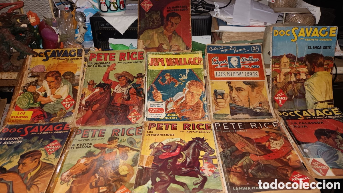 Libros de segunda mano: 11 t&iacute;tulos + 4 novelas policiacas d&eacute;cada de los a&ntilde;os 40