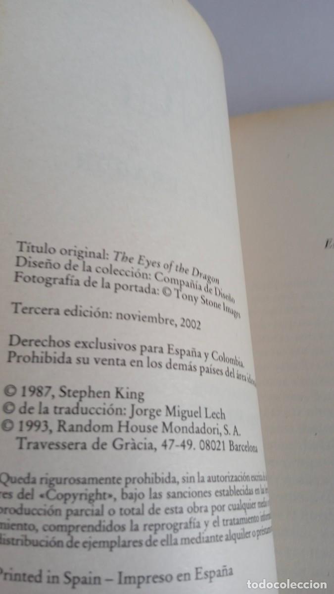 Libros de segunda mano: STEPHEN KING Los ojos del drag&oacute;n - Foto 5