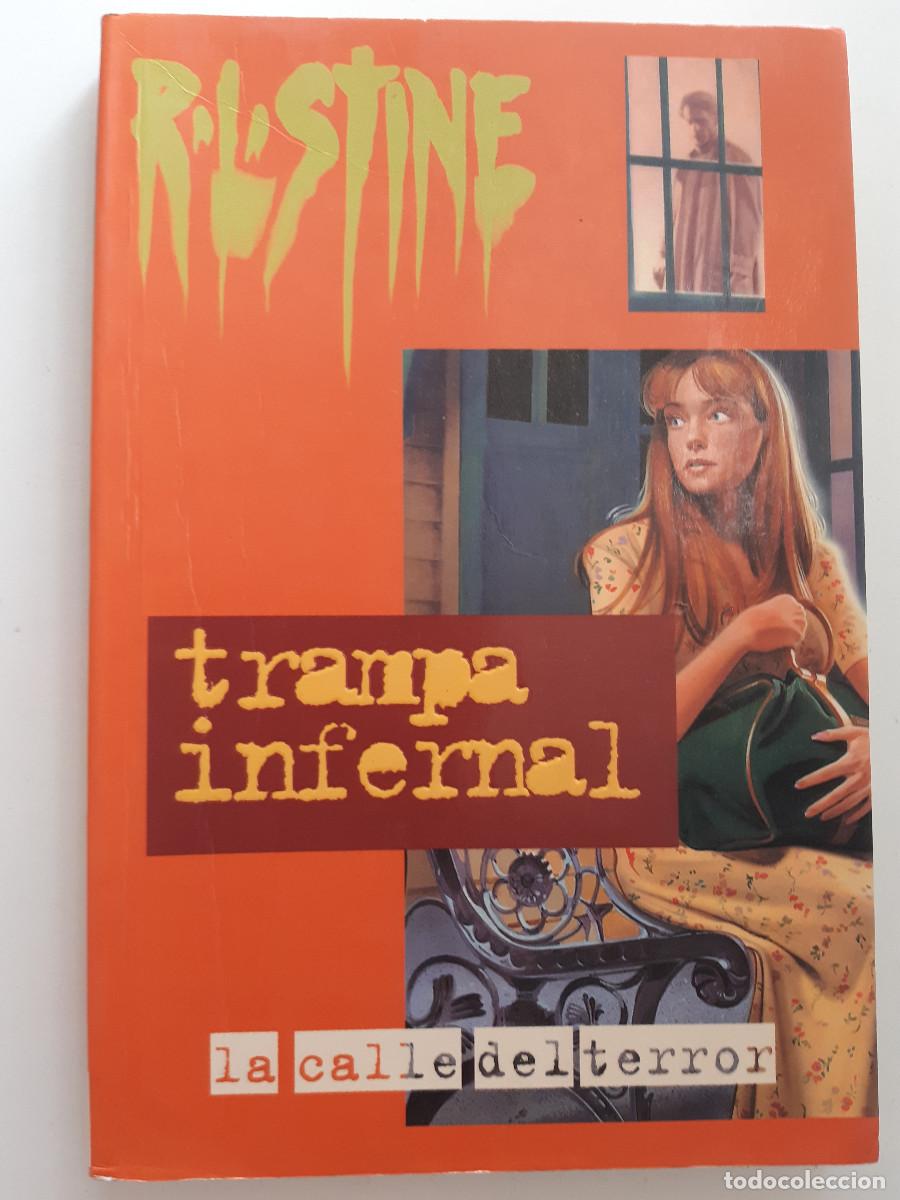 Libros de segunda mano: TRAMPA INFERNAL STINE 8 LA CALLE DEL TERROR 1996