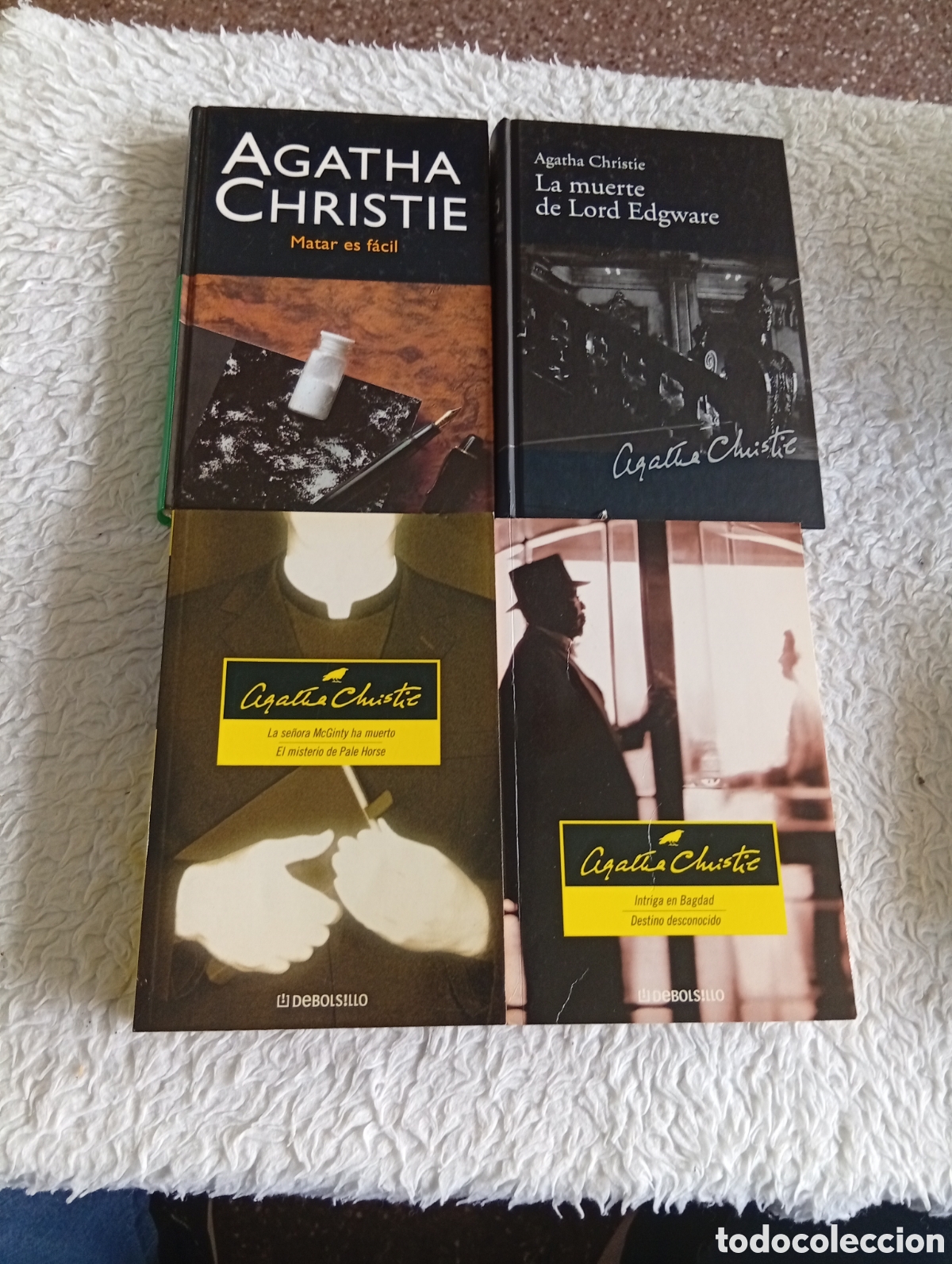 Libros de segunda mano: 4 libros de Agatha Christie