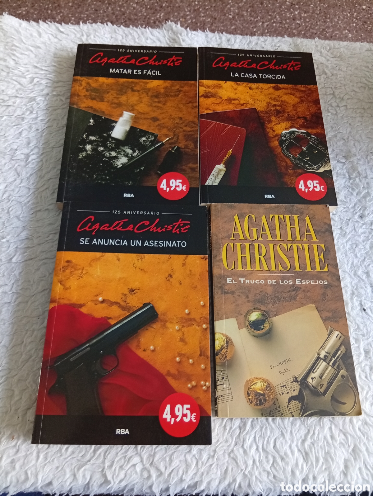 Libros de segunda mano: Cuatro libros de Agatha Christie