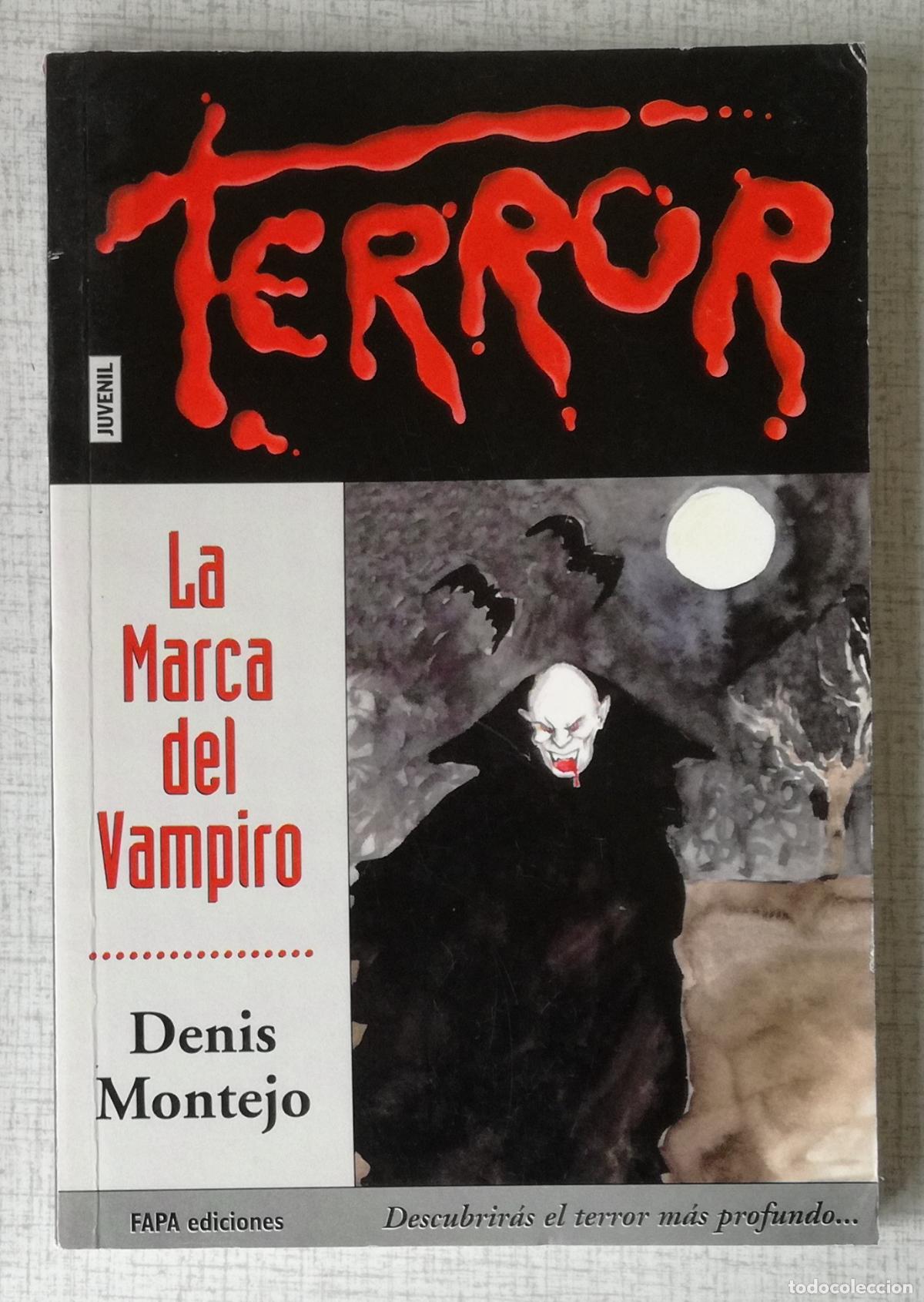 Libros de segunda mano: La marca del vampiro - Coleccion Terror, n&ordm; 4; Fapa Ediciones