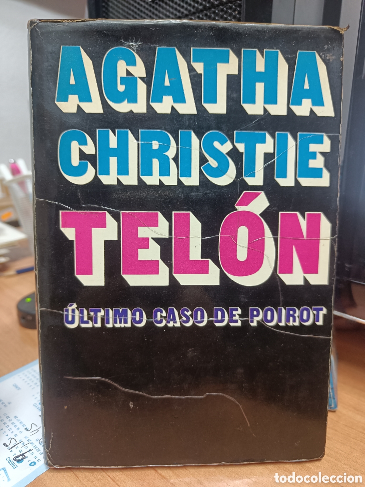 Libros de segunda mano: TEL&Oacute;N. &Uacute;LTIMO CASO DE POIROT. AGATHA CHRISTIE.