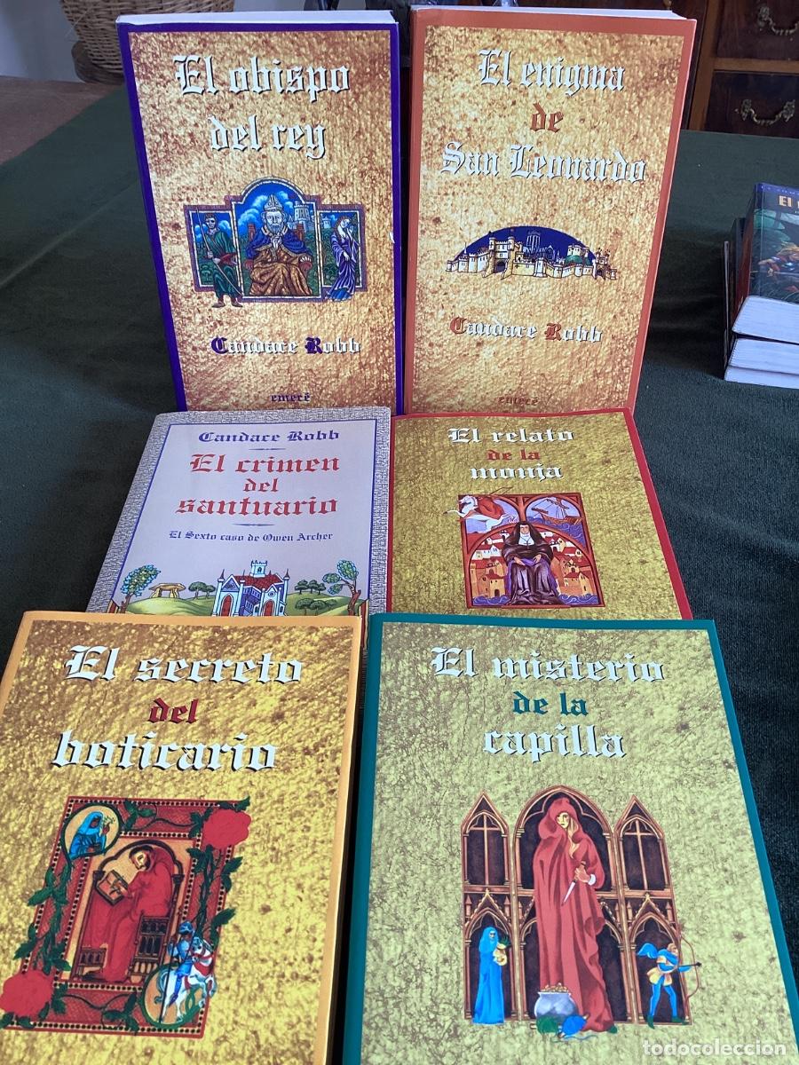 Libros de segunda mano: LOTE 6 TITULOS DE CANDACE ROBB. EMECE.