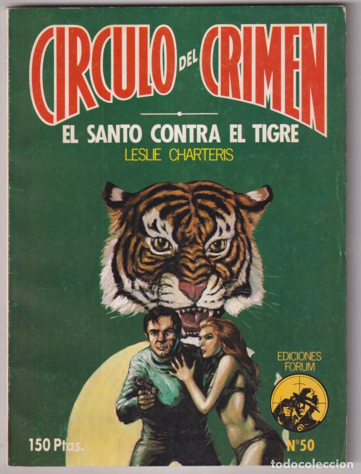 Libros de segunda mano: C&iacute;rculo del crimen n&ordm; 50. El santo contra el tigre. Forum