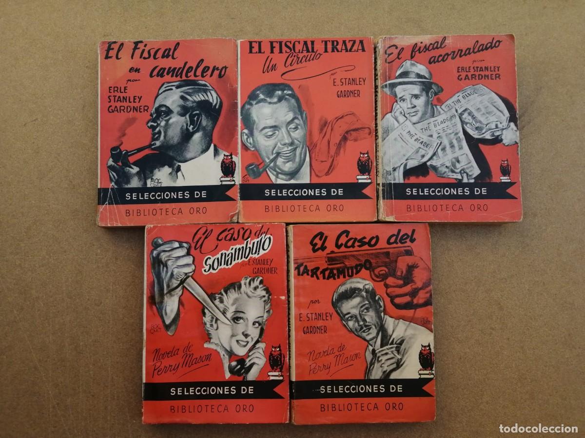 Libros de segunda mano: CINCO NOVELAS ERLE STANLEY GARDNER (EL FISCAL EN EL CANDELERO - EL CASO DEL SONAMBULO - EL CASO DEL