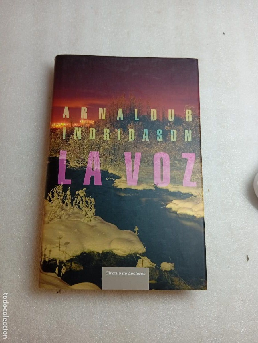 Libros de segunda mano: LA VOZ - ARNALDUR INDRIDASON