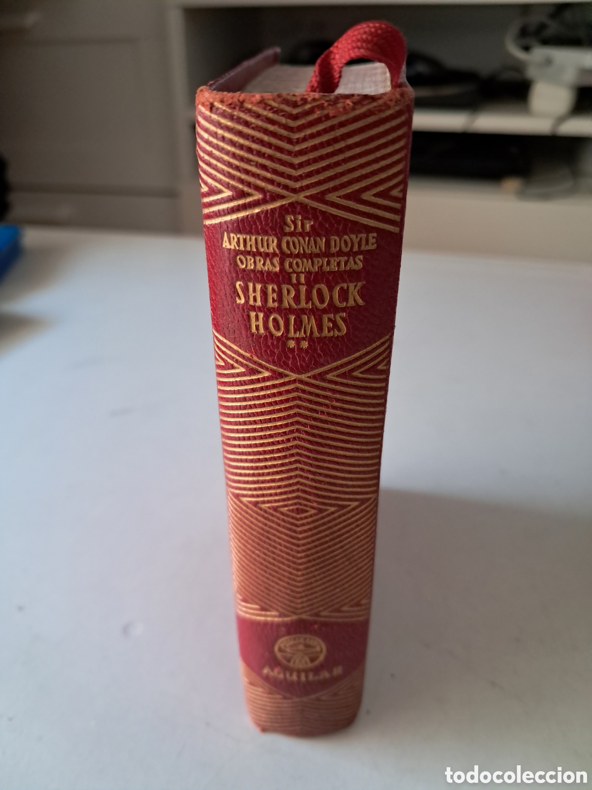 Libros de segunda mano: EDITORIAL AGUILAR, OBRAS COMPLETAS DE SIR ARTHUR CONAN DOYLE - SHERLOCK HOLMES. TOMO II