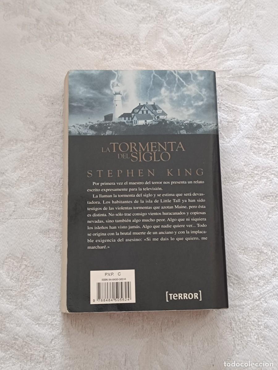 Libros de segunda mano: La Tormenta del Siglo de Stephen King - Foto 2