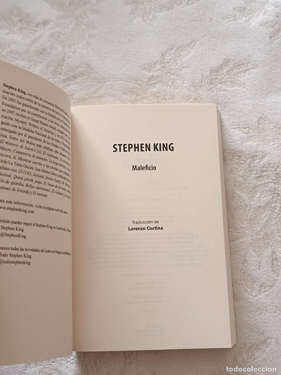 Libros de segunda mano: Maleficio de Stephen King - Foto 6