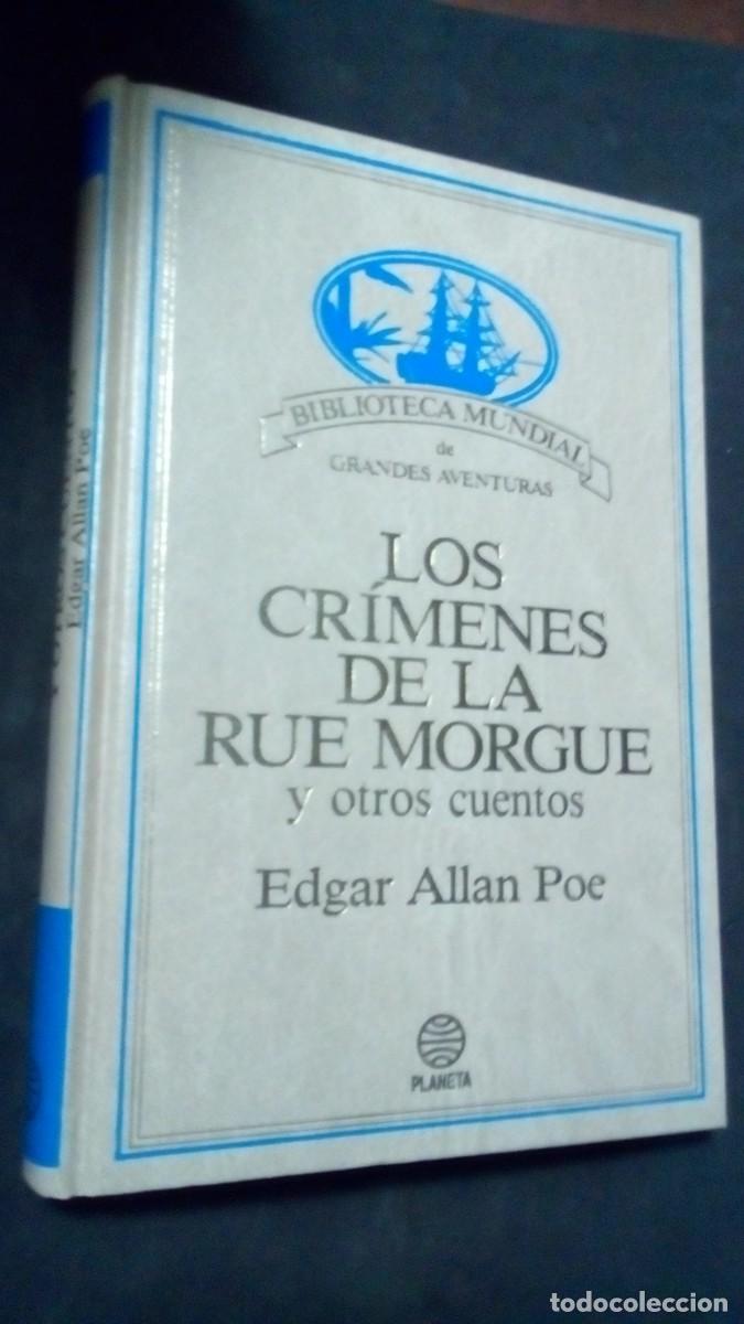 Libros de segunda mano: LOS CR&Iacute;MENES DE LA RUE MORGUE Y OTROS CUENTOS. EDGAR ALLAN POE BIBLIOTECA MUNDIAL.