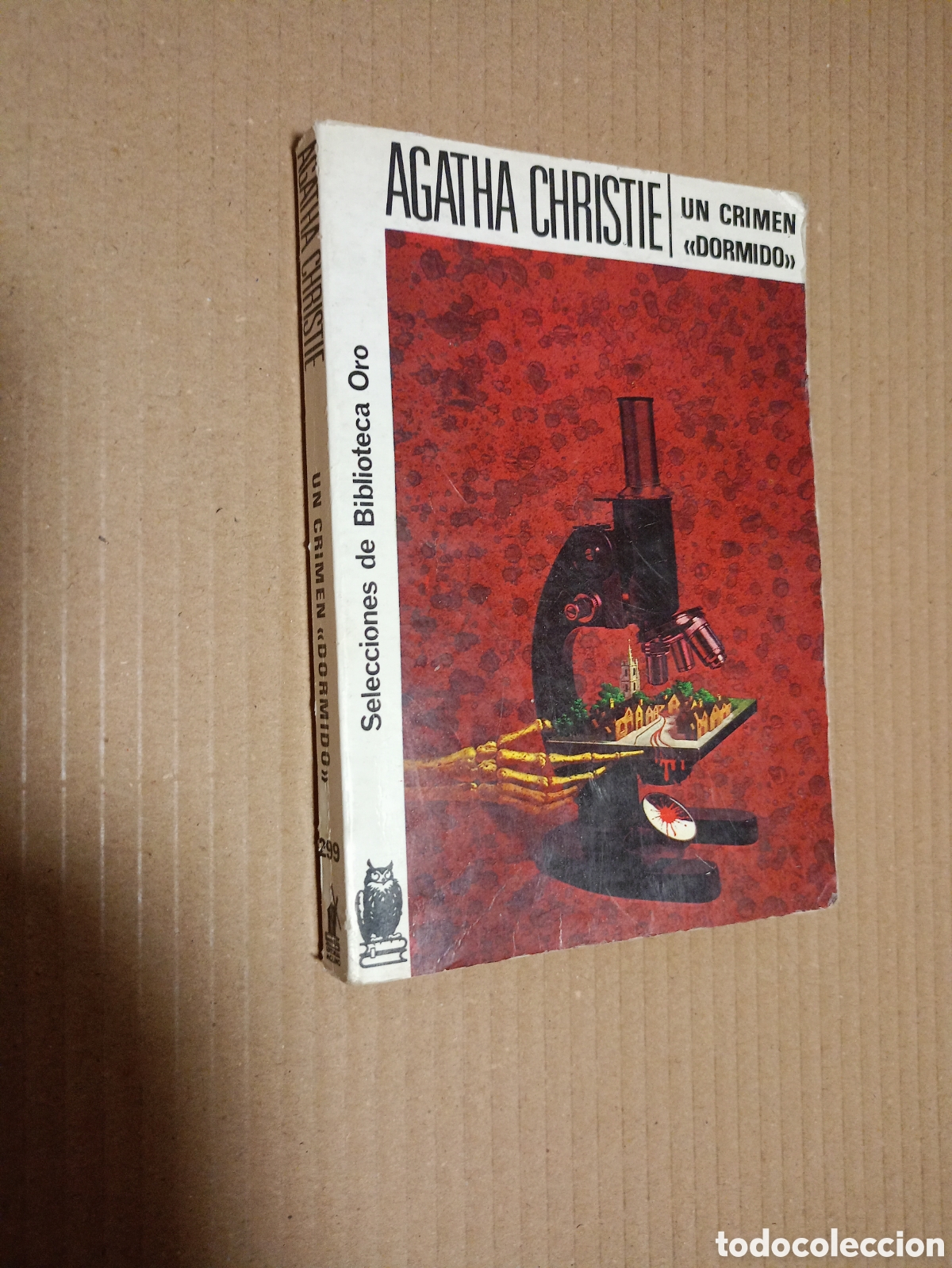 Libros de segunda mano: SELECCIONES DE BIBLIOTECA ORO N&deg; 299: UN CRIMEN DORMIDO (AGATHA CHRISTIE) (ED. MOLINO)