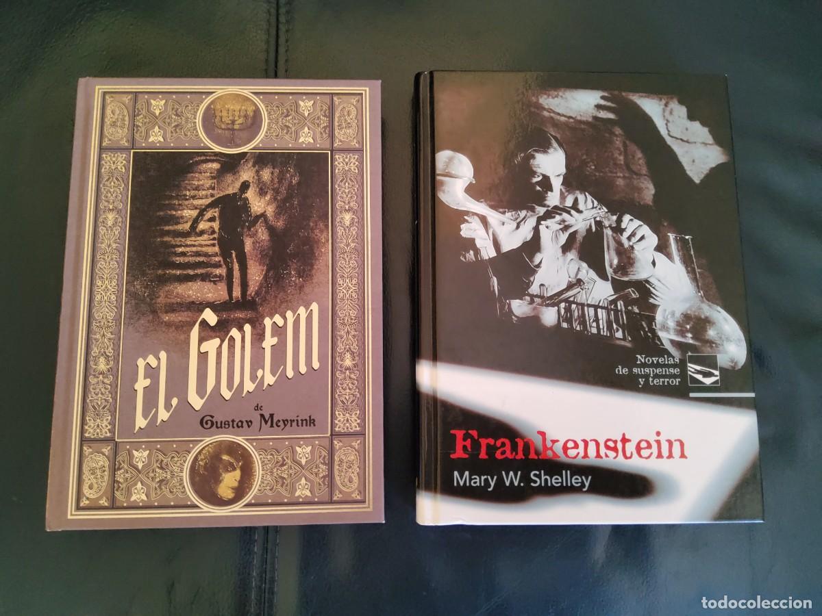 Libros de segunda mano: LIBROS. EL GOLEM. RBA. + FRANKENSTEIN.