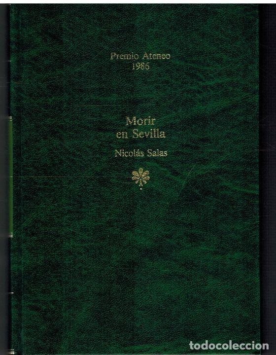 Libros de segunda mano: Morir en Sevilla - Nicol&aacute;s Salas - Editorial Planeta - Premio Ateneo, 1986