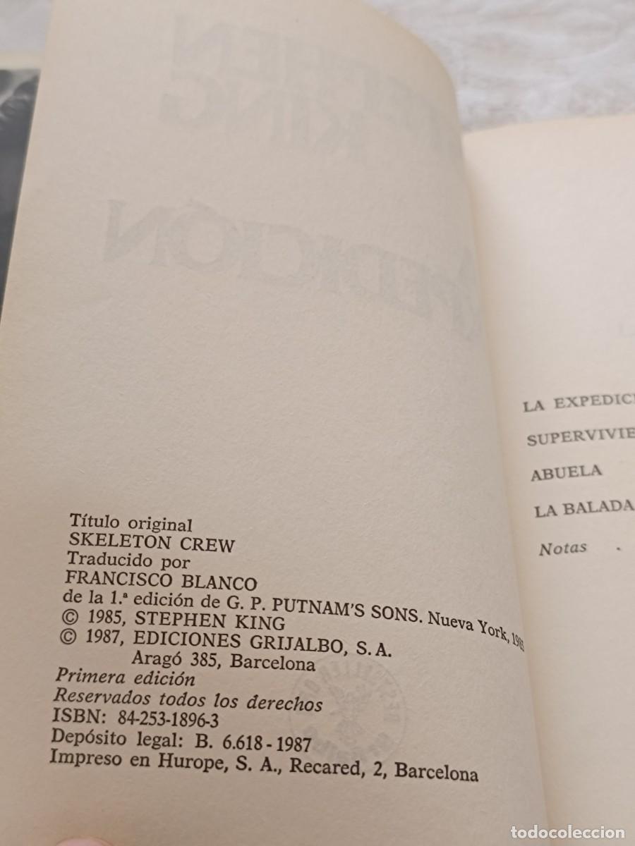 Libros de segunda mano: La Expedici&oacute;n de Stephen King - Foto 6