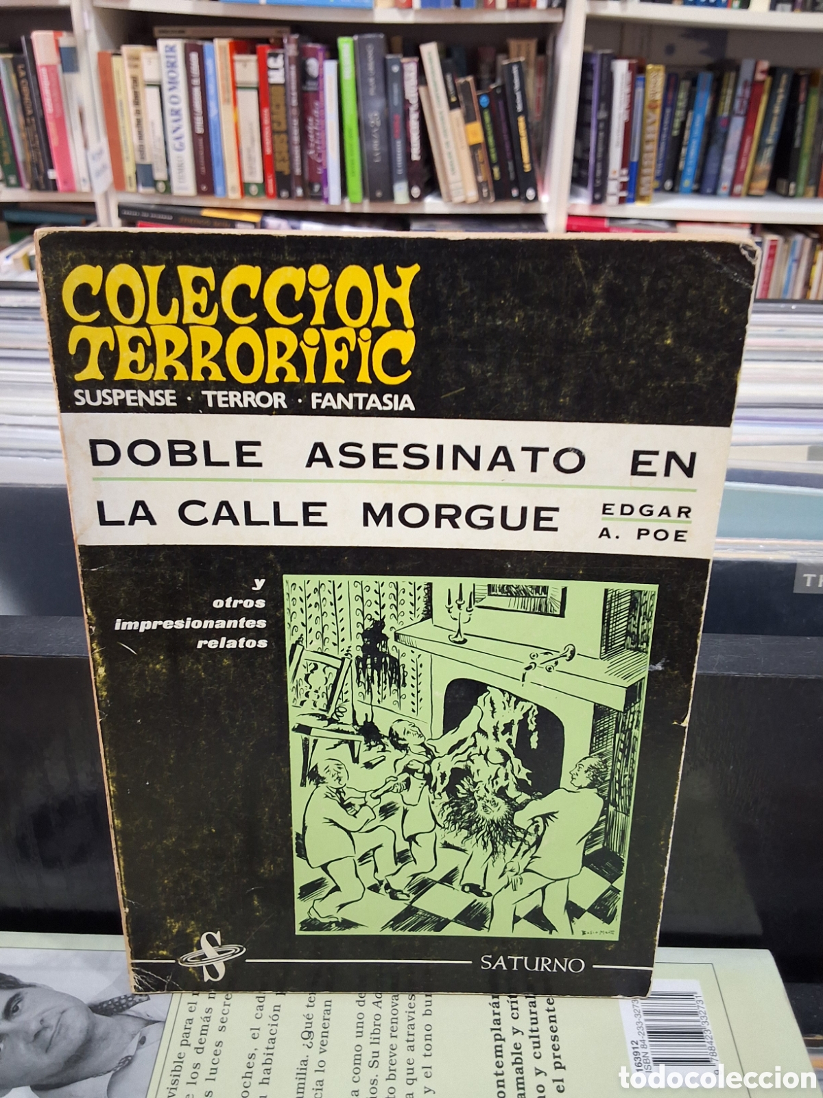 Libros de segunda mano: DOBLE ASESINATO EN LA CALLE MORGUE - EDGAR A. POE - COLECCI&Oacute;N TERRORIFIC - ENV&Iacute;O 1&euro;