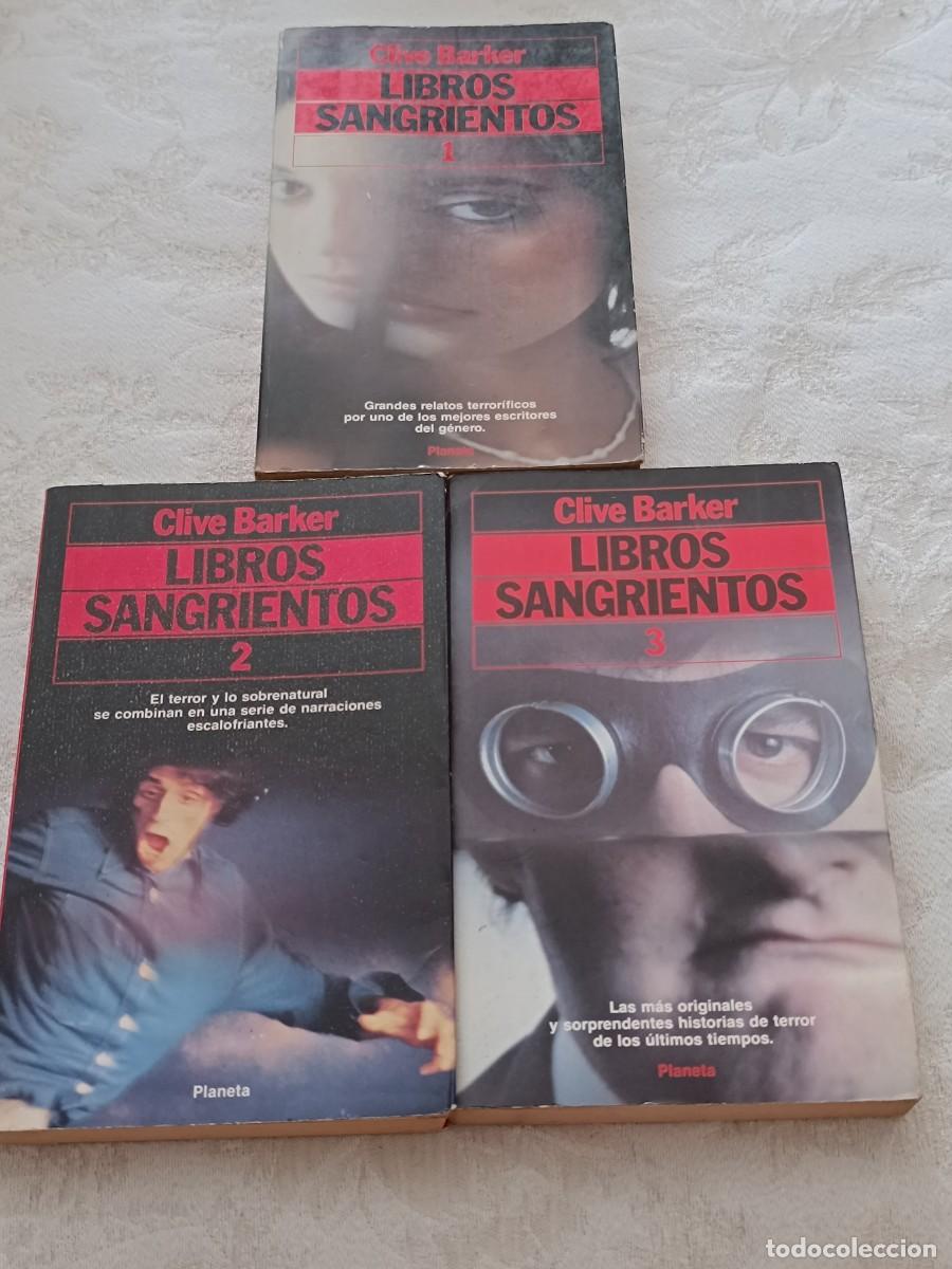 Libros de segunda mano: Libros sangrientos de Clive Barker - Foto 1