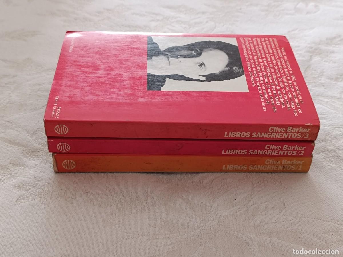 Libros de segunda mano: Libros sangrientos de Clive Barker - Foto 3