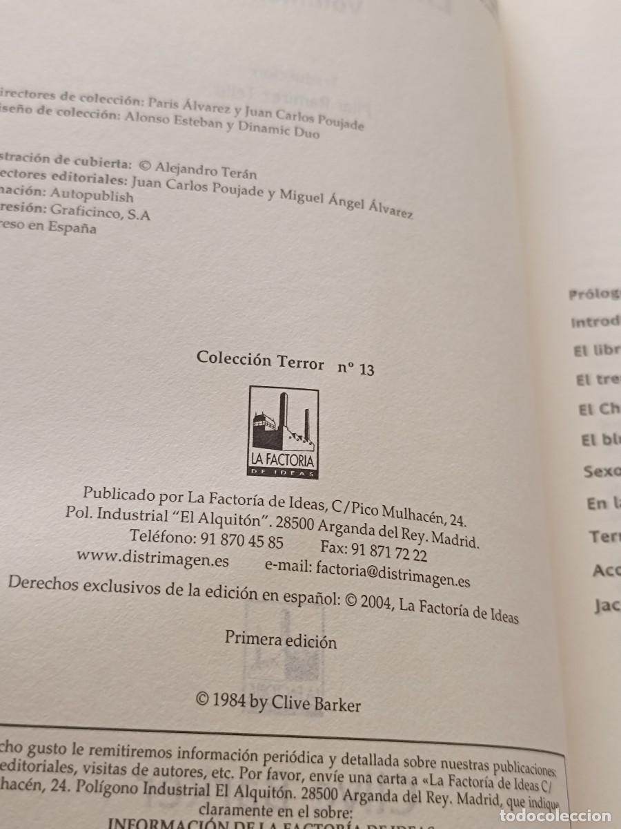 Libros de segunda mano: Libros de Sangre de Clive Barker - Foto 6