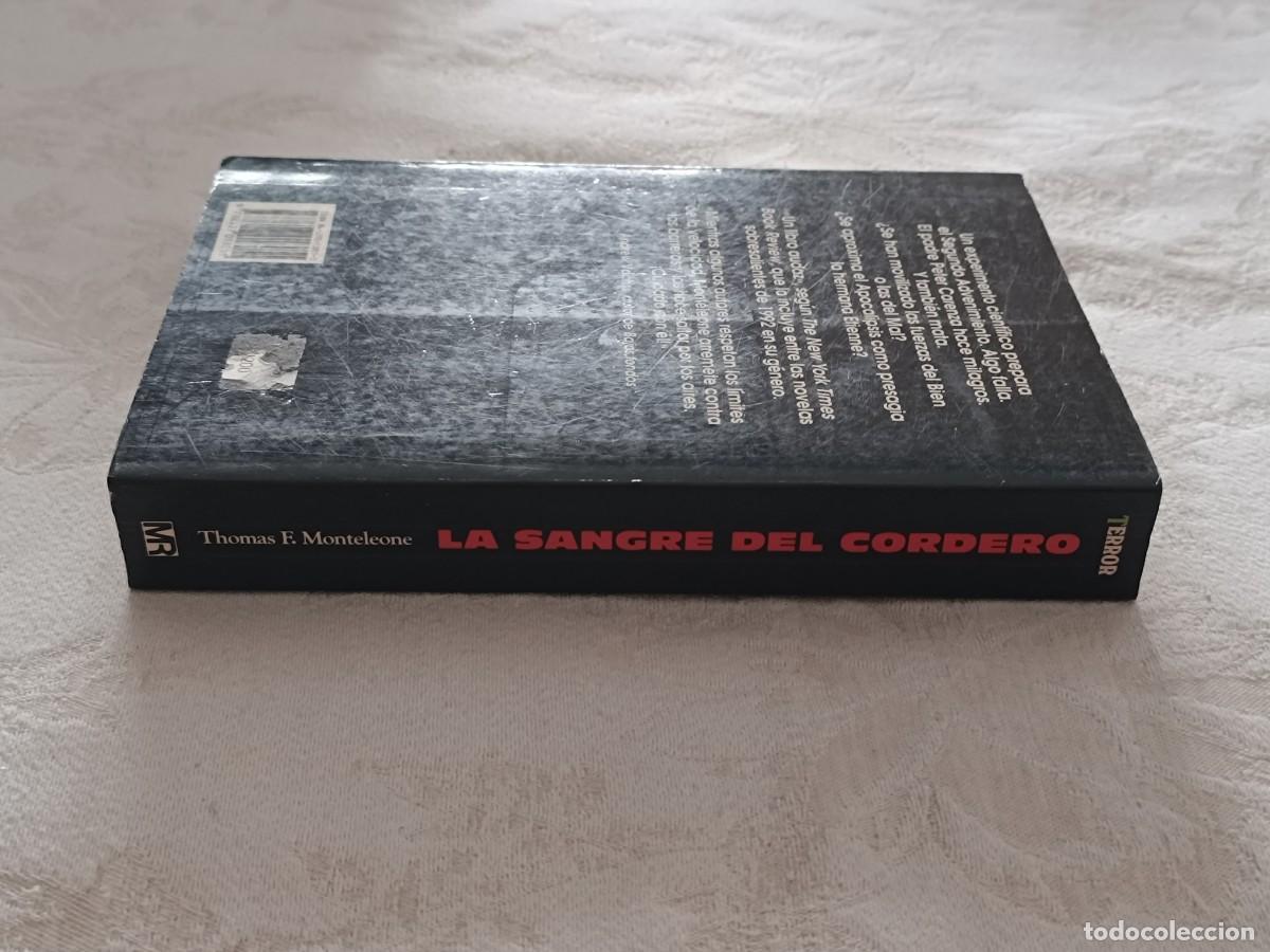 Libros de segunda mano: La sangre del cordero de Thomas E. Monteleone - Foto 3