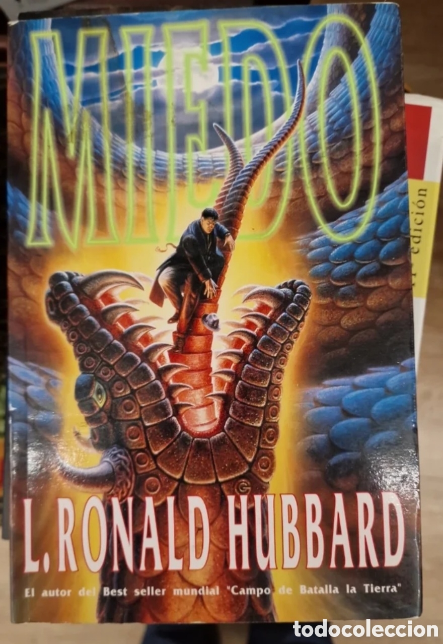 Libros de segunda mano: MIEDO. L. Ronald Hubbard.1991