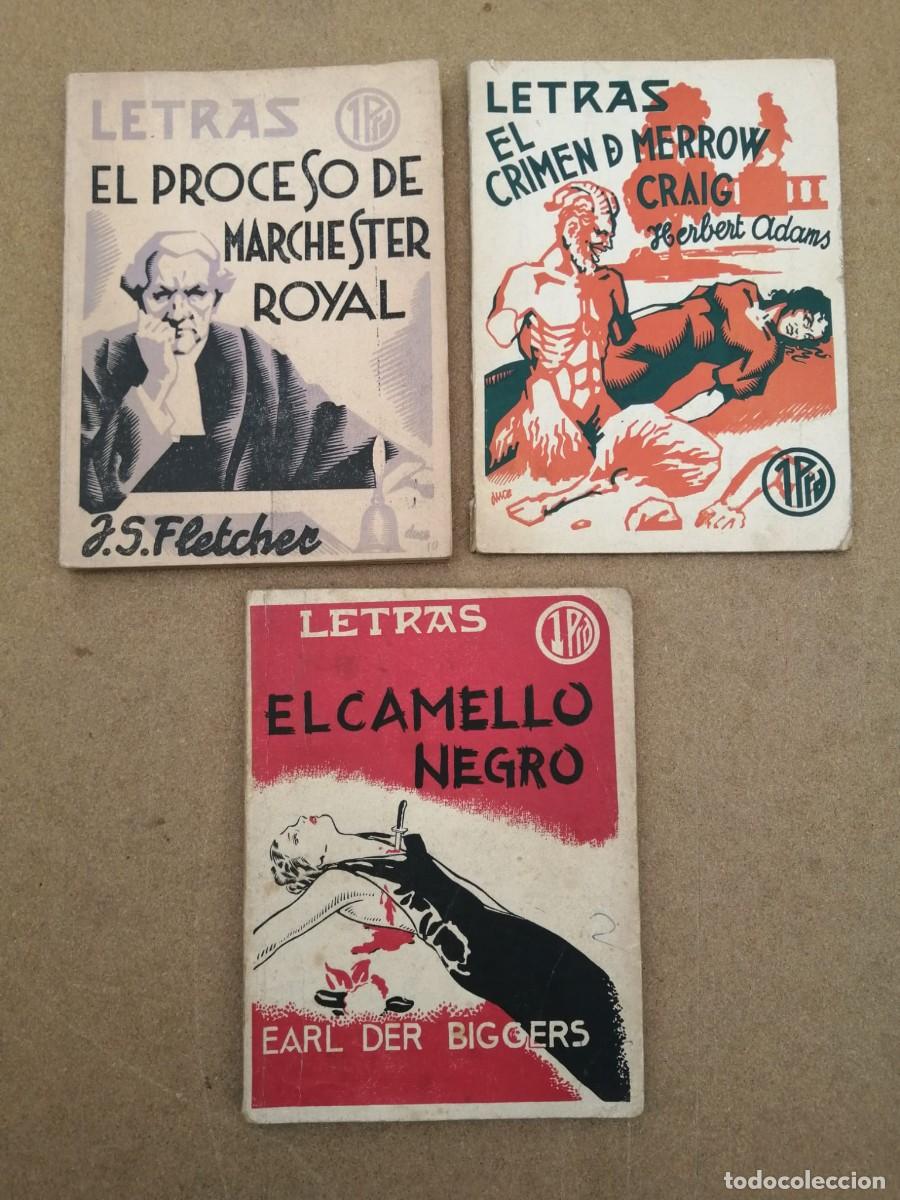 Libros de segunda mano: EL PROCESO DE MARCHESTER ROYAL - EL CRIMEN DE MERROW CRAIG - EL CAMELLO NEGRO