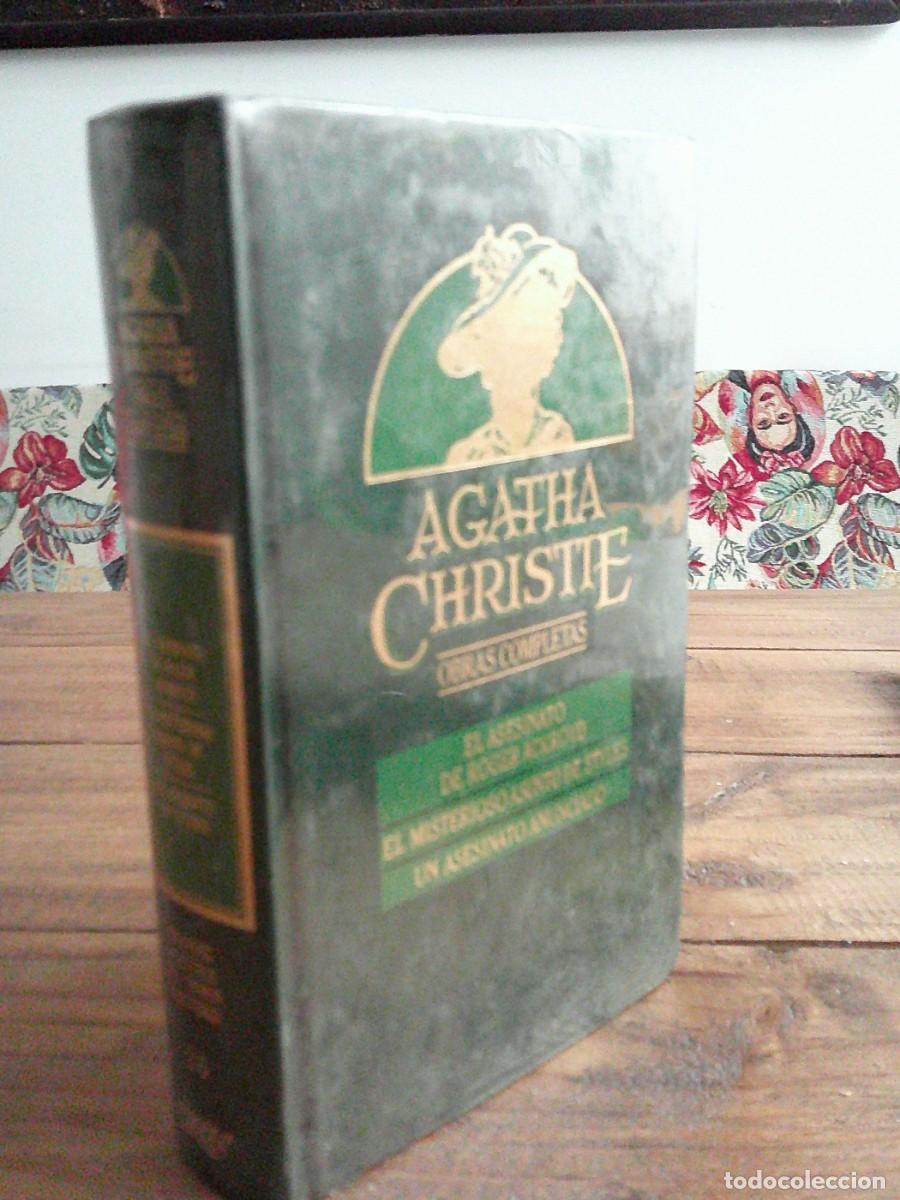 Libros de segunda mano: AGATHA CHRISTIE OBRAS COMPLETAS 26. El asesinato de Roger Ackroyd, etc. Orbis tapa dura Precintado