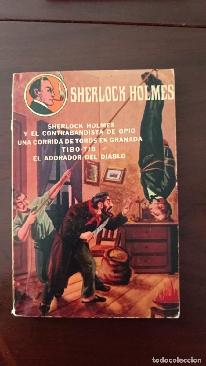 Libros de segunda mano: Sherlock Holmes y el contrabandista de opio &mdash; Colecci&oacute;n econ&oacute;mica &mdash; Edici&oacute;n mexicana de 1956