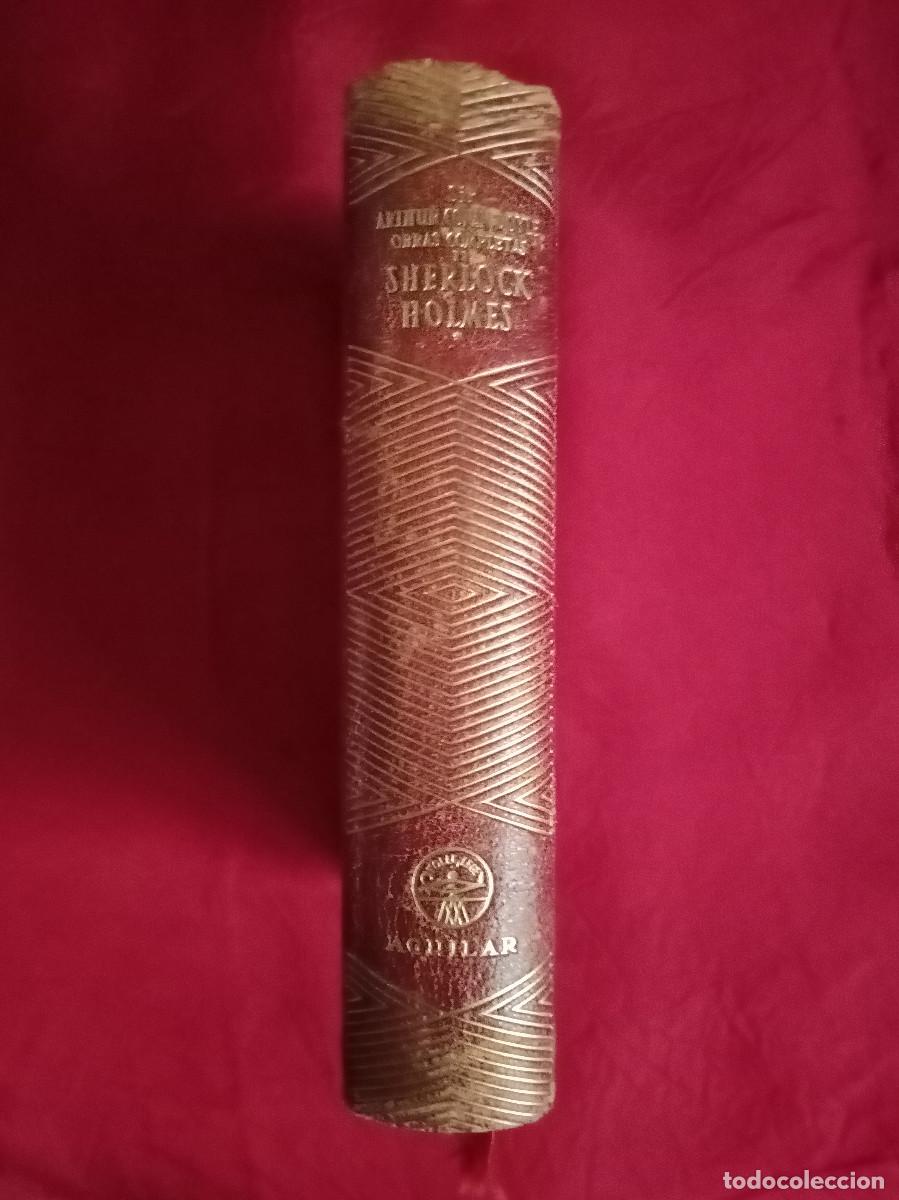 Libros de segunda mano: Sherlock Holmes - Sir Arthur Conan Doyle - Obras Completas II - Edit. Aguilar S.A. de Editores. 1953