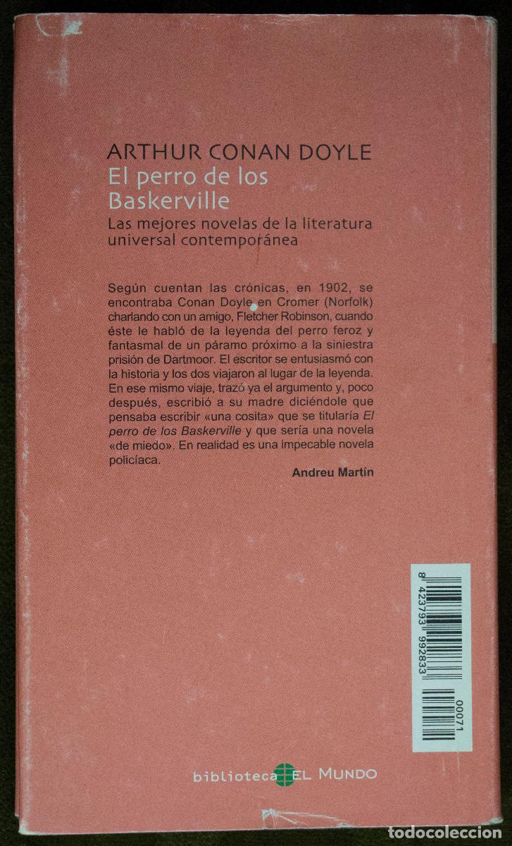 Libros de segunda mano: EL PERRO DE LOS BASKERVILLE, de Arthur Conan Doyle. - Foto 2