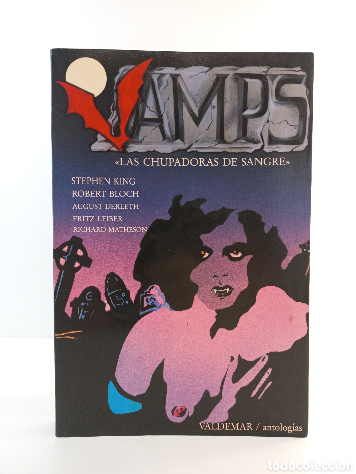 Libros de segunda mano: Vamps. Las Chupadoras de Sangre. Valdemar, 1991. Vampiros. Terror. Stephen King. Robert Bloch.