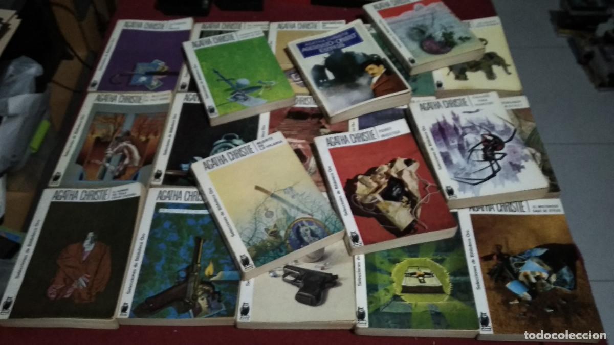 Libros de segunda mano: COLECCION DE 21 NOVELAS - AGATHA CHRISTIE - EDITORIAL MOLINO. SELECCIONES DE BIBLIOTECA DE ORO VER
