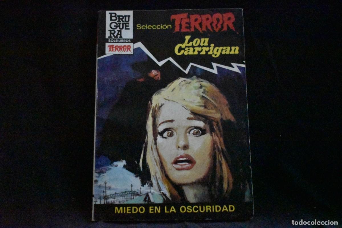 Libros de segunda mano: SELECCI&Oacute;N TERROR N&ordm; 592. MIEDO EN LA OSCURIDAD. LOU CARRIGAN BOLSILIBROS BRUGUERA