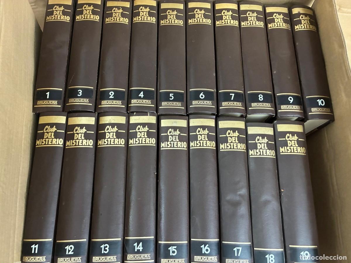 Second hand books: CLUB DEL MISTERIO BRUGUERA: Tomos 1 a 19 (Obra completa en 19 tomos, Primeras ediciones)
