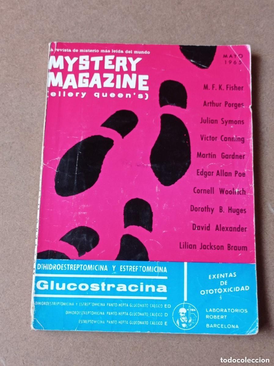 Libros de segunda mano: MYSTERY MAGAZINE (ELLERY QUEEN&rsquo;S). MAYO 1965. Varios autores. Leer Sumario. MYNE, 1965. +++