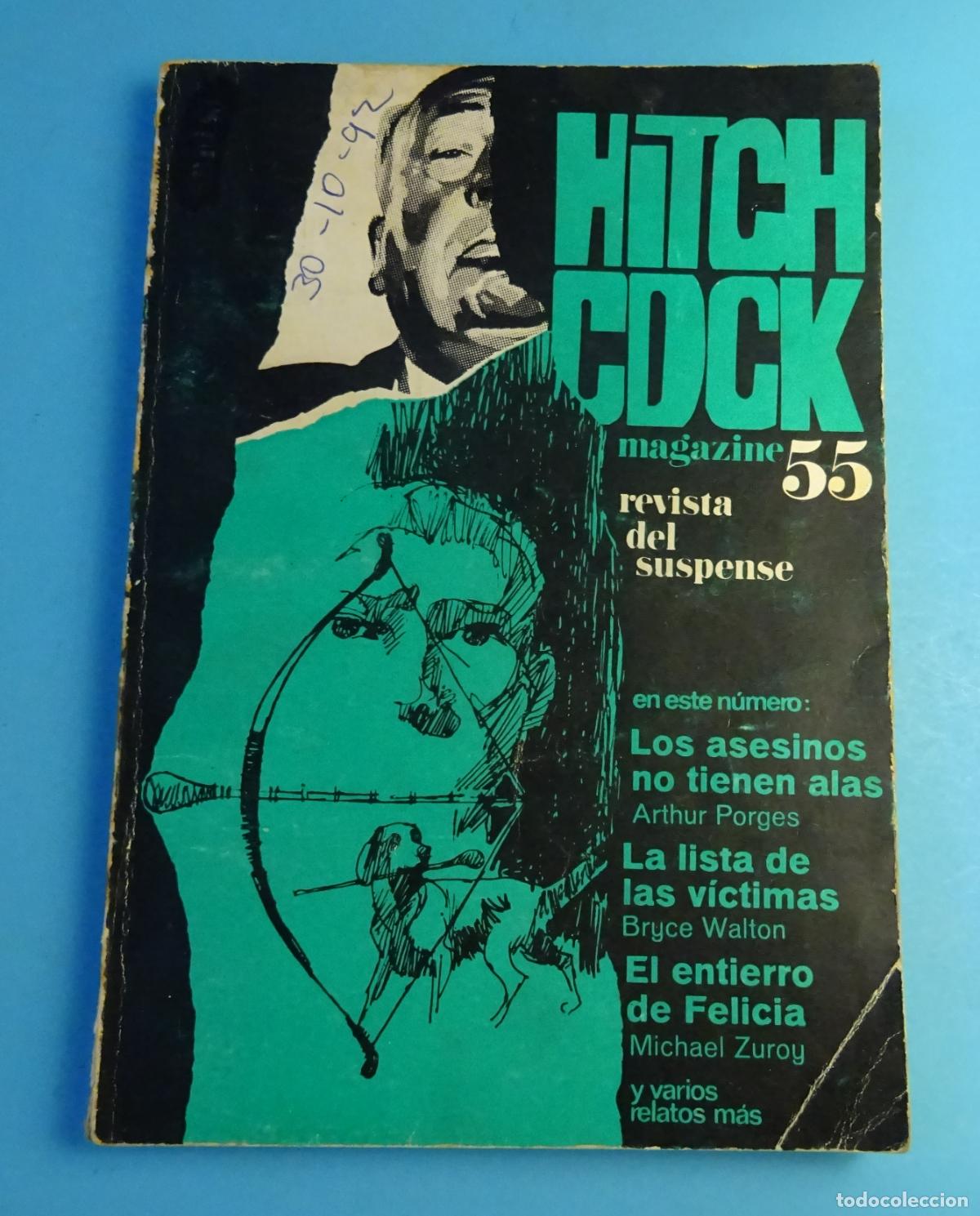 Libros de segunda mano: REVISTA DEL SUSPENSE. ALFRED HITCHCOCK MAGAZINE. N&ordm; 55. 1968