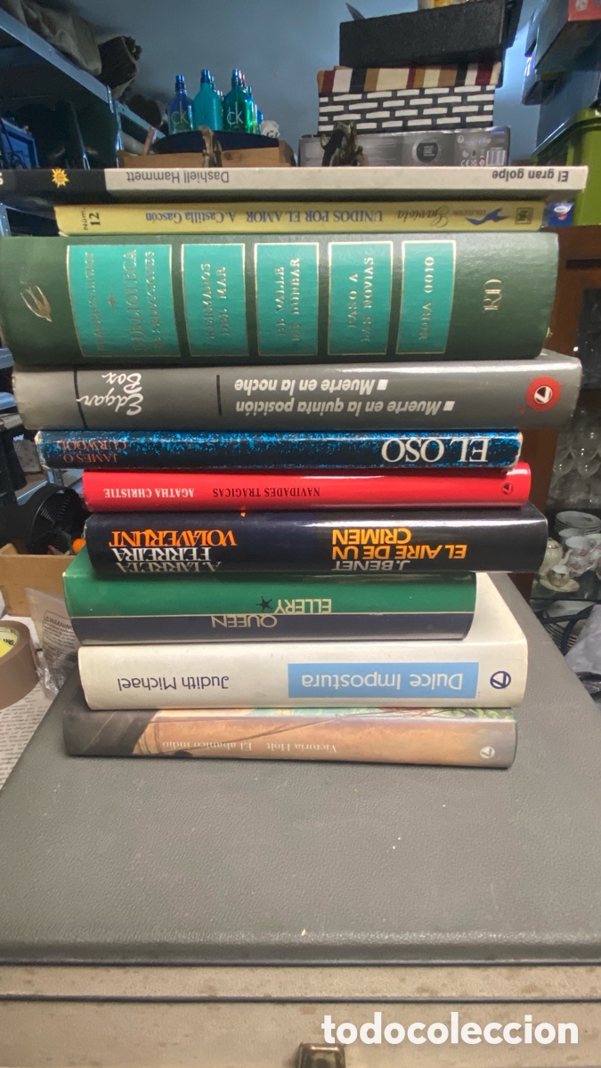 Libros de segunda mano: Lote de libros antiguos y de misterio