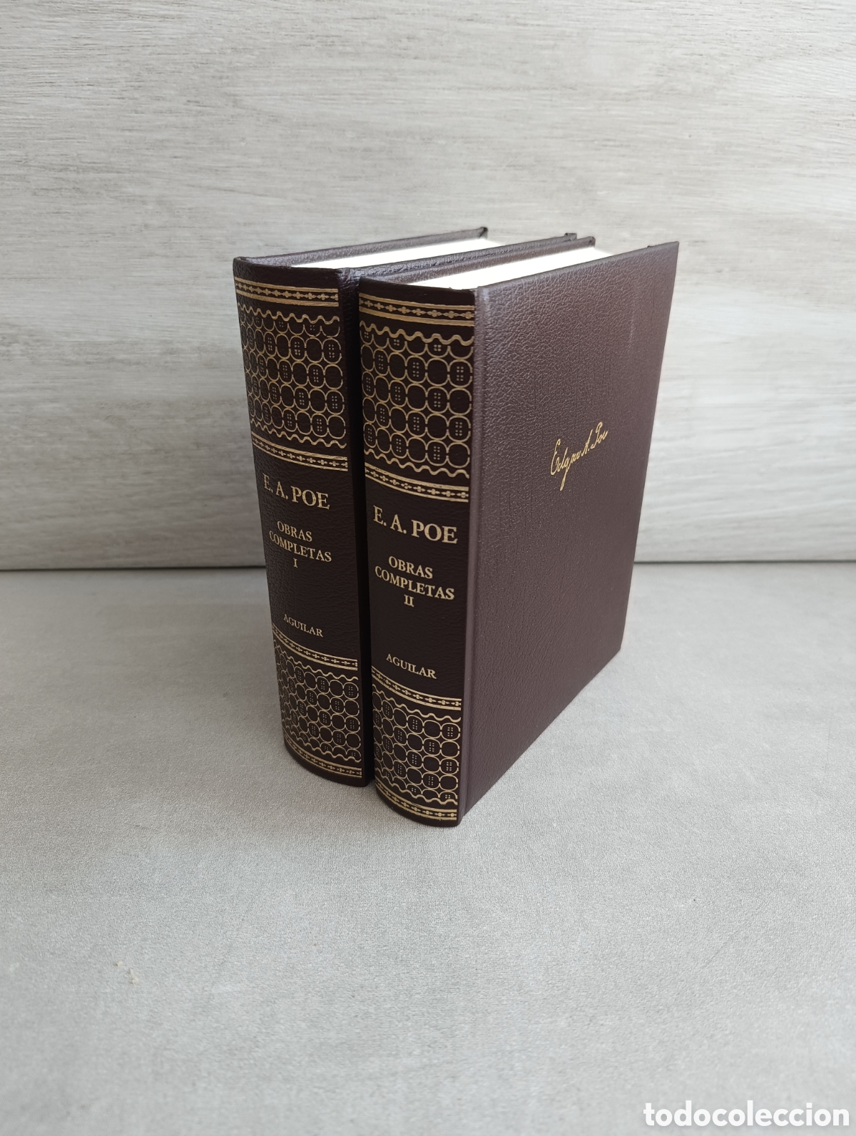 Second hand books: Edgar Allan Poe - Obras Completas en 2 Vols. - I II - Aguilar 2004 - Traducci&oacute;n de Julio Cort&aacute;zar