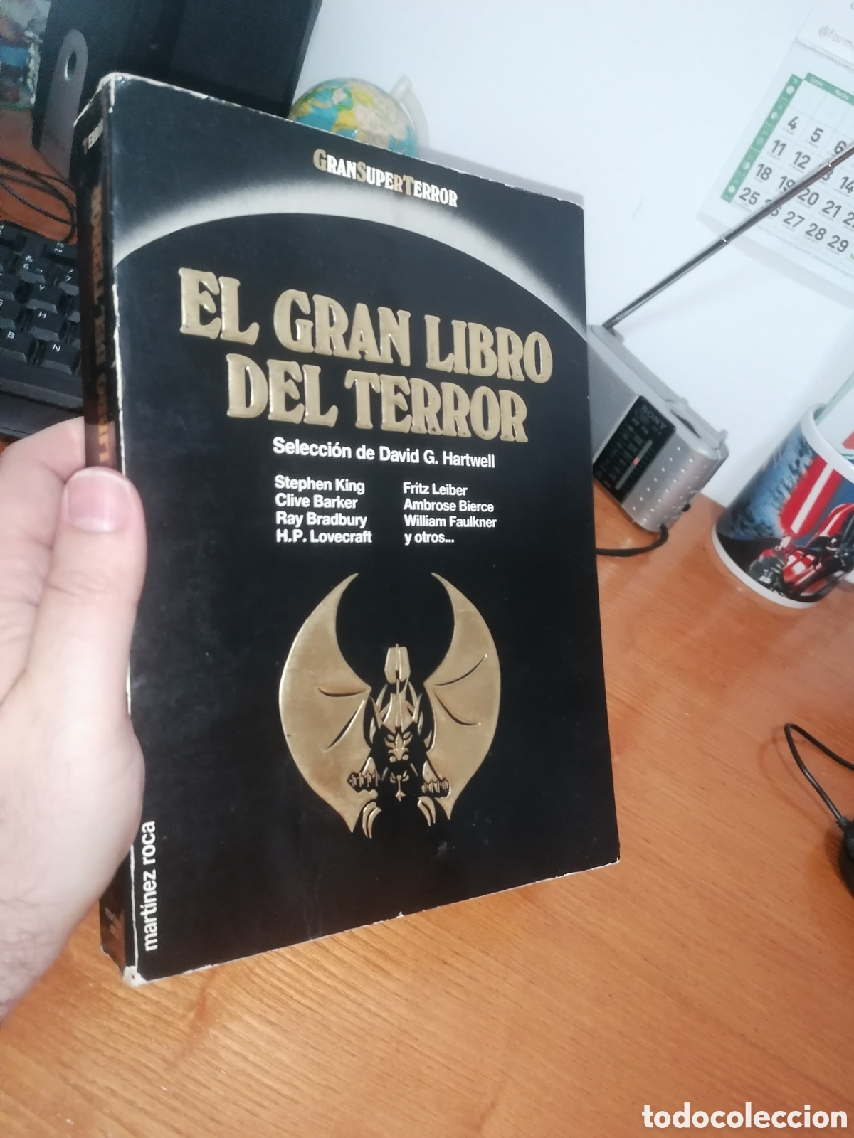 Second hand books: Libro: EL GRAN LIBRO DEL TERROR - Selecci&oacute;n de David G. Hartwell