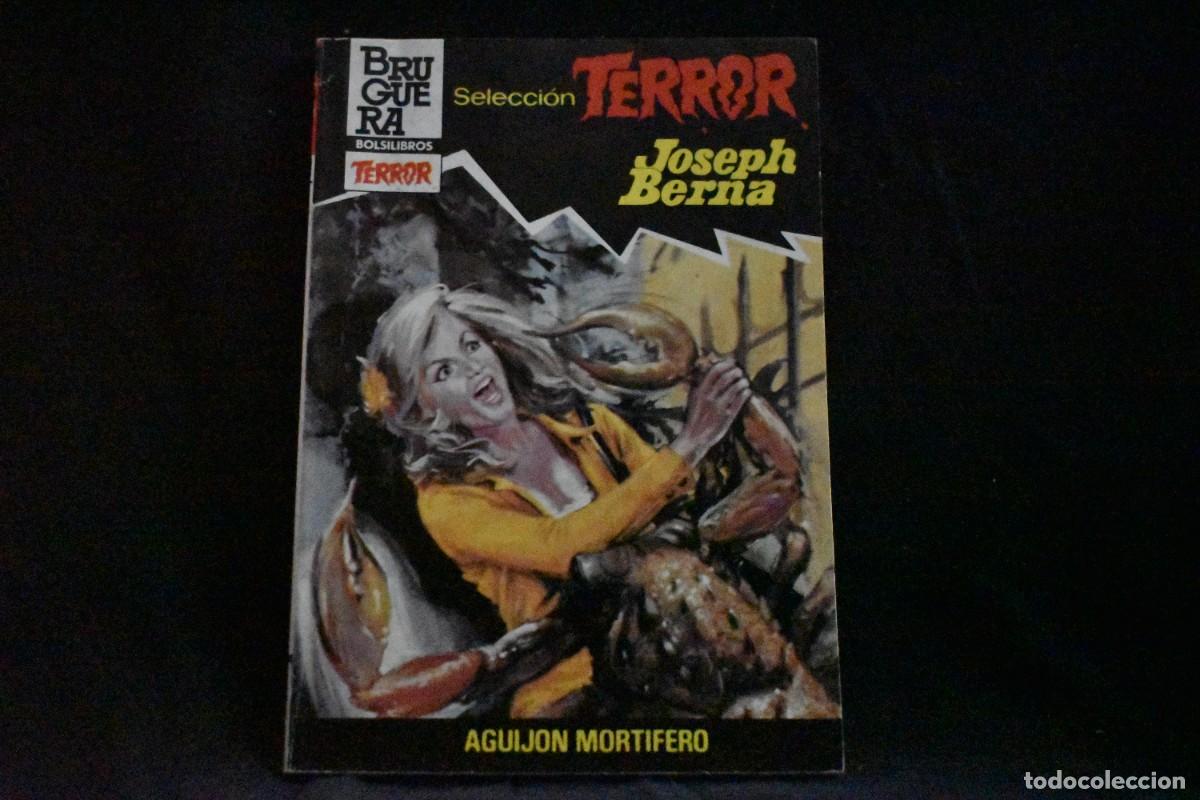 Libri di seconda mano: SELECCI&Oacute;N TERROR N&ordm; 579. AGUIJON MORTIFERO. JOSEPH BERNA. BOLSILIBROS BRUGUERA