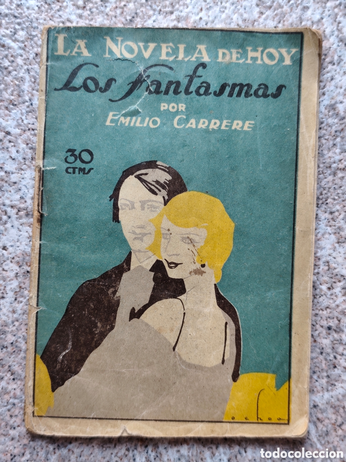 Libros de segunda mano: Los fantasmas Emilio Carrere la novela de hoy 1924