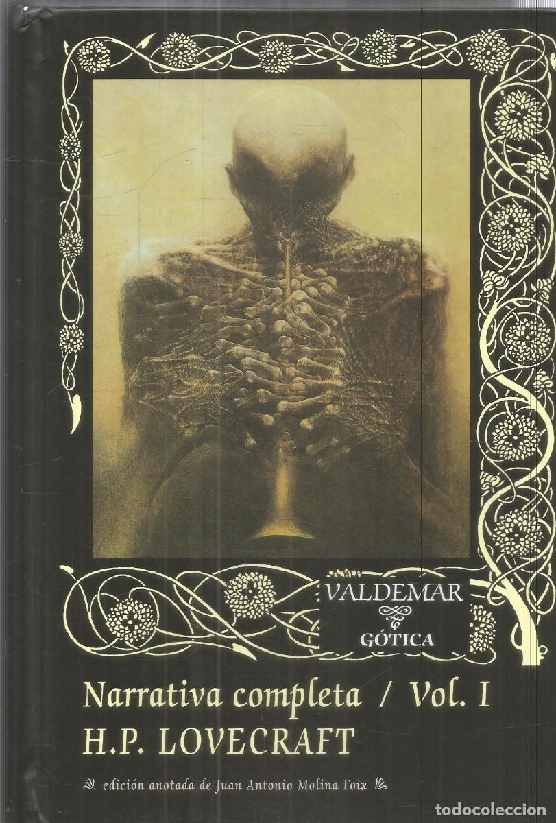 Libros de segunda mano: H.P. LOVECRAFT. NARRATIVA COMPLETA I. VALDEMAR GOTICA.