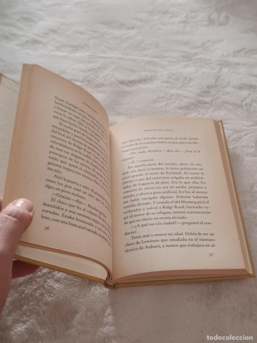 Libros de segunda mano: Montado en la bala de Stephen King - Foto 5