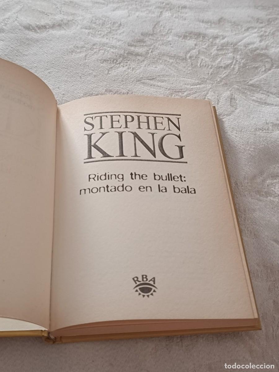 Libros de segunda mano: Montado en la bala de Stephen King - Foto 6
