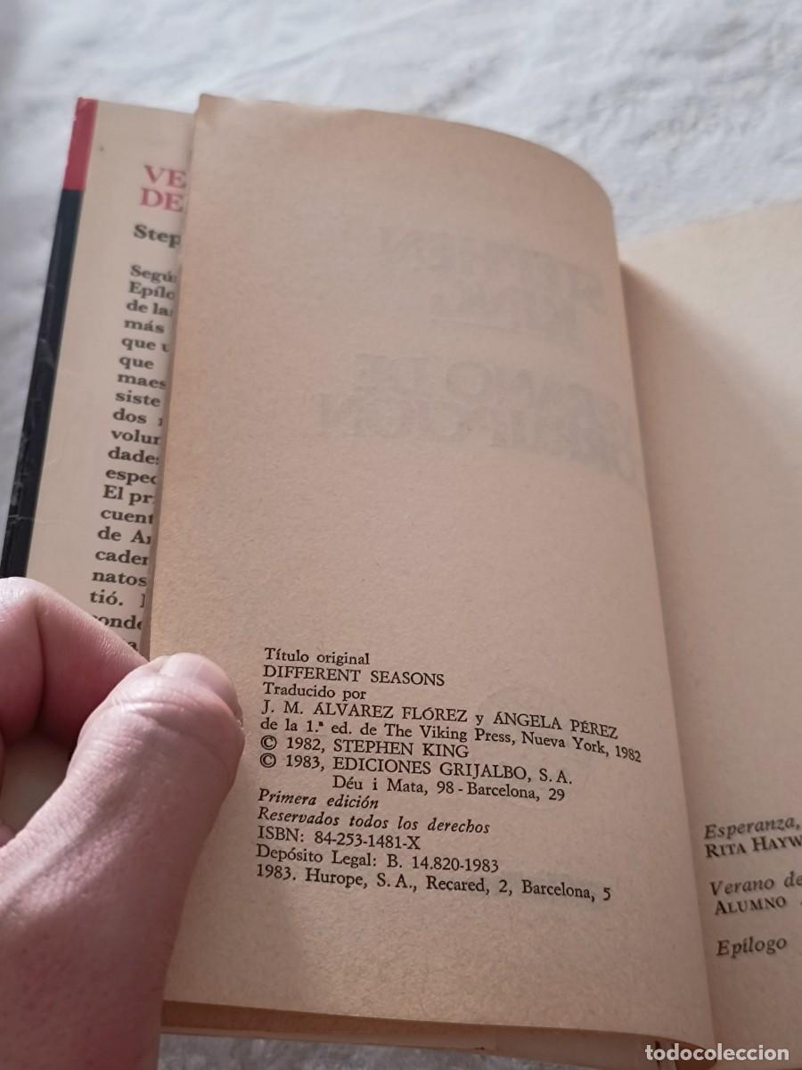 Libros de segunda mano: Verano de corrupci&oacute;n de Stephen King - Foto 6